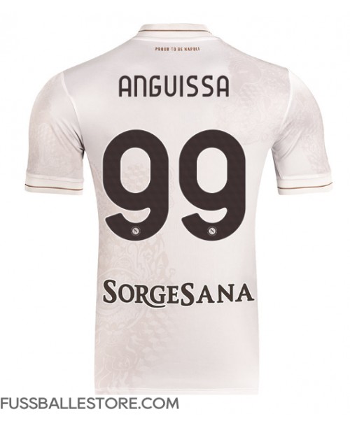 Günstige SSC Napoli Frank Anguissa #99 Auswärtstrikot 2025-26 Kurzarm Günstige SSC Napoli Frank Anguissa #99 Auswärtstrikot 2025-26 Kurzarm